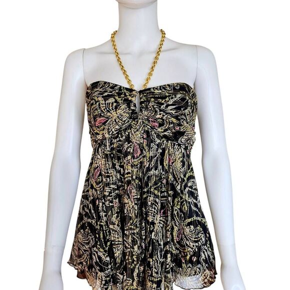 y2k vintage fairy silk halter top - Picture 2 of 8